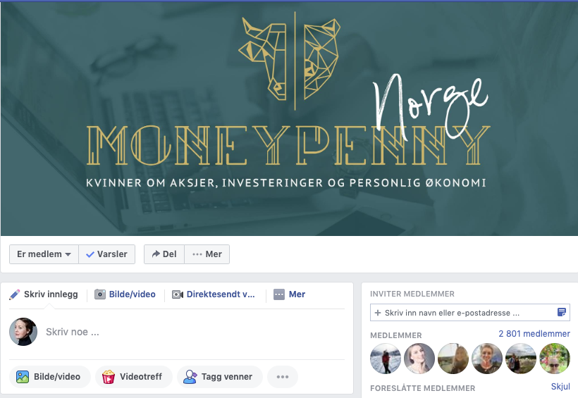 Gjennom Facebook-gruppen Moneypenny har Beate Engelschiøn fått flere tusen kvinner (også uten økonomibakgrunn) til å snakke investeringer. 